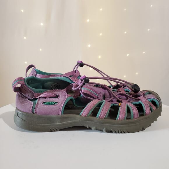 Keen Whisper 4 Waterproof Hiking Outdoor Sandals Womens Size 5 Purple Activewear - Picture 9 of 12